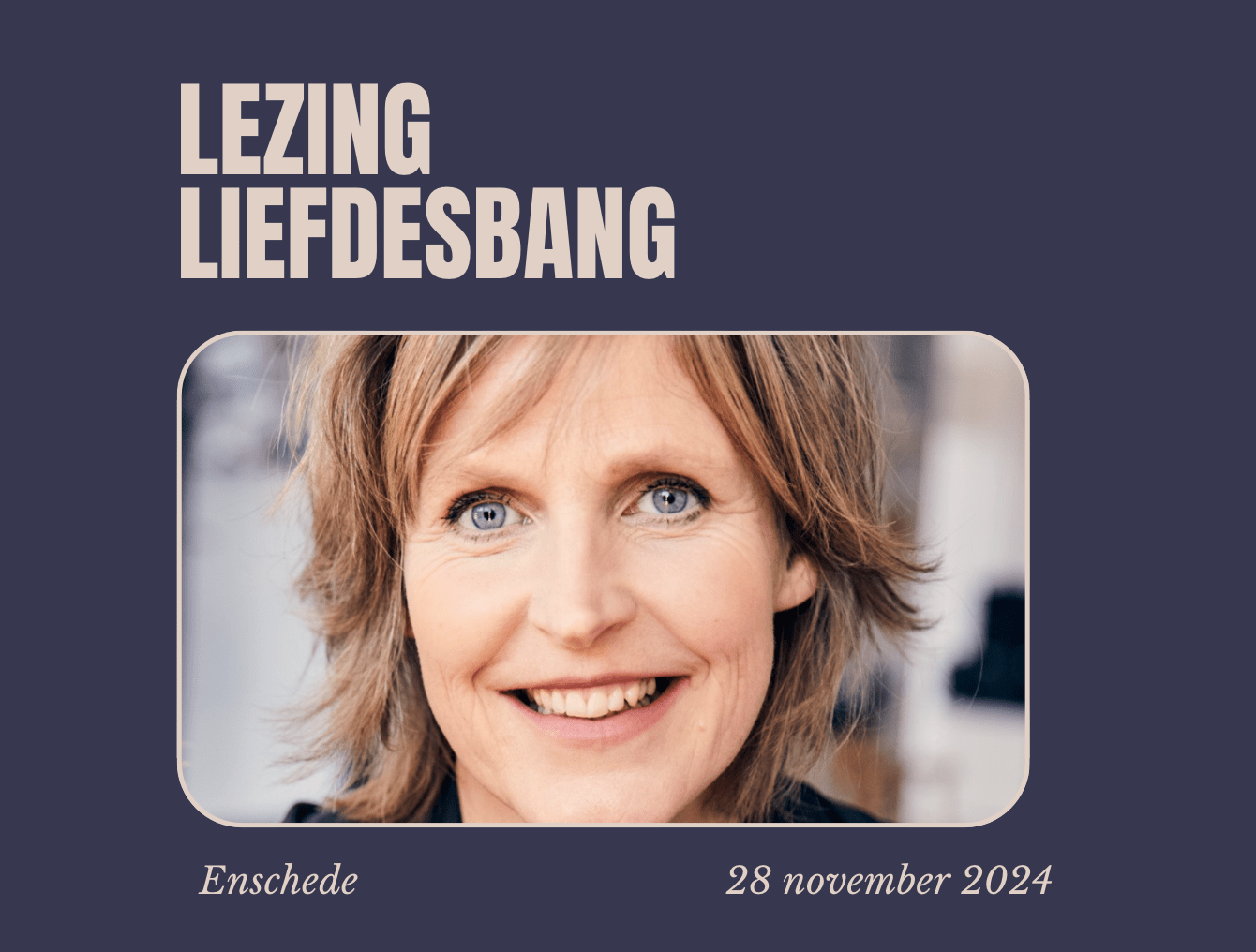 Lezing Liefdesbang - Hannah Cuppen